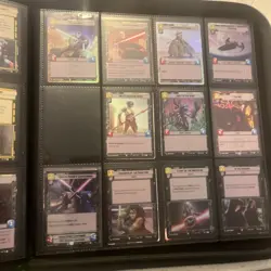 Star Wars UNLIMITED cards. Huge lot of 800+ mixed cards. Rare foils. Folder - Image 5
