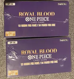 One Piece Card Game Royal Blood (OP-10) Booster Box English New & Sealed - Image 3