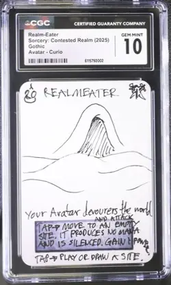 Realm Eater - Sorcery: Contested Realm - Gothic - Curio - CGC 10 - Image 2
