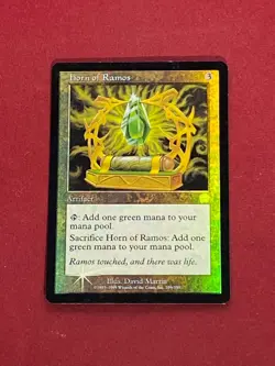 MTG FOIL Horn of Ramos Mercadian Masques Magic the Gathering - Image 1