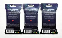 MTG MAGIC THE GATHERING 3X COMMANDER LEGENDS SLEEVED BOOSTER PACKS ARTIFACT ♨ - Image 2