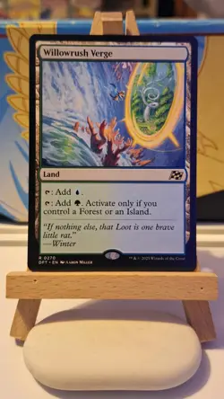 MTG - WILLOWRUSH VERGE - (DFT 0270) - Aetherdrift - NM - Image 1