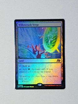 Magic The Gathering: Willowrush Verge Aetherdrift DFT 0270 Foil NM [MTG] - Image 1