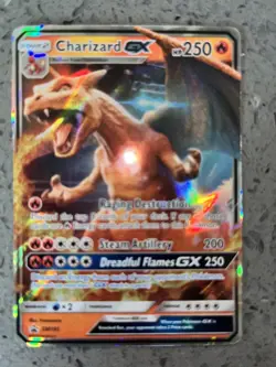 Pokemon TCG Charizard GX SM195 Detective Pikachu Promo NM - Image 1