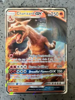 Pokemon TCG Charizard GX SM195 Detective Pikachu Promo NM - Image 2