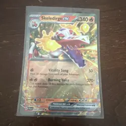 Skeledirge ex 037/193 Sv02: Paldea Evolved Holo Pokemon - Image 1