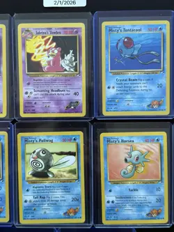 Vintage Pokemon TCG Card Lot - Gym Heroes - 12 Cards - First Edition WotC - Image 3