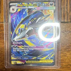 Pokemon TCG Mega Sharpedo EX Primal Clash 127/094 Holo Mega Evolution - Image 2
