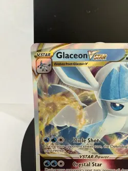 GLACEON VSTAR Pokemon Card SWSH197 Black Star Promo NM - Image 2