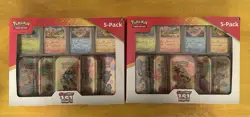 Pokemon 151 Costco Mini Tins Collection Box - Set of 2 (10 Total Tins) SEALED - Image 1