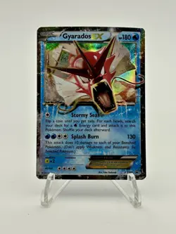 Pokemon TCG Red Gyarados EX XY106 Ultra Rare Holo Black Star Promo MP - Image 1