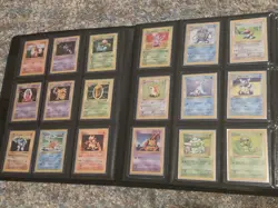 Pokemon 1999 Shadowless Base Set Com/UnCom Set (NM), + 7 Holos (LP) + Red Cheeks - Image 4