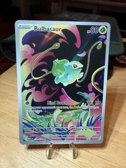 Bulbasaur 133/132 Mega Evolution Illustration Rare Pokemon TCG English NM/Mint - Image 1