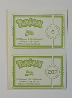 2005 Pokemon Merlin Ultimate Charizard/Slakoth Prism VERY RARE - Image 2