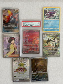 2023 POKEMON SVP EN-SV PROMO 151 ULTRA-PREMIUM COLLECTION #053 MEW EX PSA 7 - Image 1