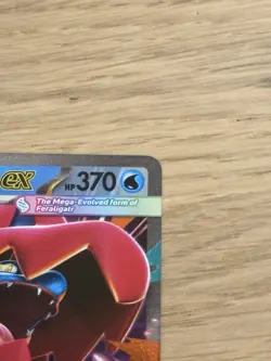 Mega Feraligatr ex Double Rare 043/217 Pokemon Ascended Heroes English NM - Image 4