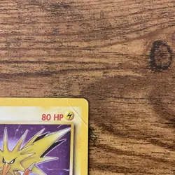 Pokemon TCG Zapdos 15/62 Fossil Unlimited Holo Rare - Image 4