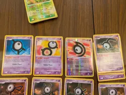Pokemon unown diamond and pearl lot mysterious treasures Great encounters - Image 2