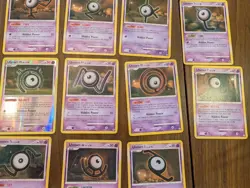 Pokemon unown diamond and pearl lot mysterious treasures Great encounters - Image 4