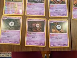 Pokemon unown diamond and pearl lot mysterious treasures Great encounters - Image 5