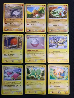MID-ERA POKEMON 54 CARDS LOT - DIAMOND AND PEARL, MYSTERIOUS TREASURES - LP-MP - Image 4