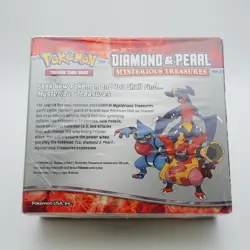 Pokemon 2007 Diamond and Pearl Mysterious Treasures Sealed Booster Box - Image 2