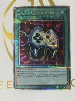 Yu-Gi-Oh ENEMY CONTROLLER * 1ST EDITION QUARTER CENTURY SECRET RARE RA02-EN051 - Image 1