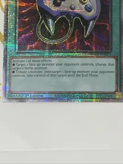 Yu-Gi-Oh ENEMY CONTROLLER * 1ST EDITION QUARTER CENTURY SECRET RARE RA02-EN051 - Image 3
