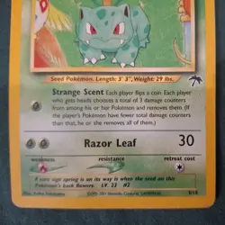 Ivysaur 5/18 Southern Islands 2001 Pokemon Card Rare NM Non Holo - Image 3