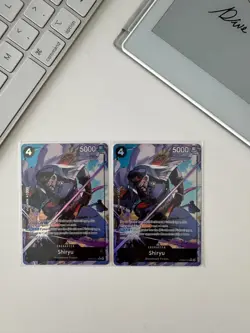 Shiryu PRB02-015 R (ALT ART) x2 Playset | One Piece ENGLISH | MINT - Image 1