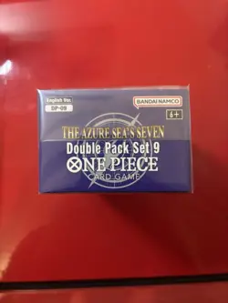 One Piece: Double Pack Set (DP-09): The Azure Sea's Seven - BRAND NEW - SEALED - Image 3
