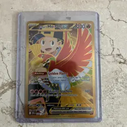 Pokemon TCG: Ethans Ho-oh EX 239/182 Destined Rivals Full Art Hyper Rare Gold - Image 1