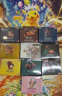 ALL One Piece Sealed ENG Boxes Op01 Op02 Op03 Op04 Op05 Op06 Op07 Op08 Op09 Eb01 - Image 1