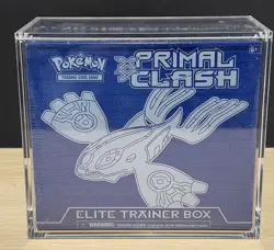 POKEMON XY PRIMAL CLASH SEALED ELITE TRAINER BOX ETB (W/ CASE) KYOGRE - Image 1