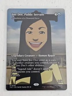 MTG Joo Dee, Public Servant Borderless Non-foil M 18 Avatar: The Last Airbender - Image 1