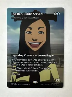Joo Dee Public Servant - 18 - MTG Avatar: The Last Airbender (Borderless Foil) - Image 1