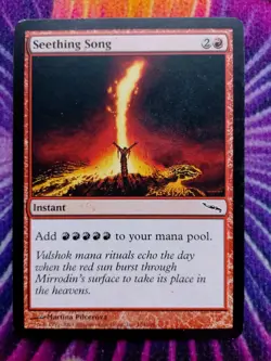 MTG Magic the Gathering - Seething Song - Image 1