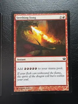 Seething Song X 2 - LP - Duel Decks - Magic The Gathering - Image 2