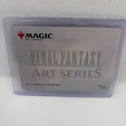 Barret Wallace Art Card (Gold-Stamped Planeswalker Symbol) - Art Series: FINAL F - Image 2