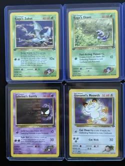 Vintage Pokemon TCG Card Lot - Gym Challenge - 8 Cards - First Edition WotC - Image 2