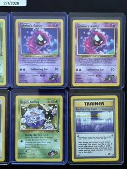 Vintage Pokemon TCG Card Lot - Gym Challenge - 8 Cards - First Edition WotC - Image 3