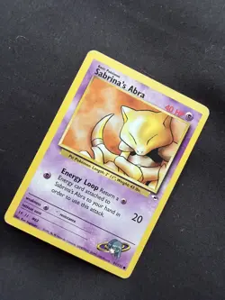 Sabrina’s Abra 91/132 | Gym Heroes | Non Holo Pokemon Card MP - Image 2