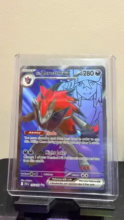 Pokemon Card N's Zoroark EX 175/159 Journey Together Ultra Rare Mint - Image 1