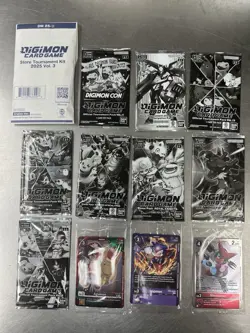 Lot Bundle Digimon Promo Cards Tournament Packs Winner Packs Sealed New - Image 1