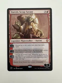 Daretti Scrap Savant MTG Magic the Gathering Card NM Near Mint C21 - Image 1