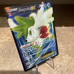 Pokemon Shaymin EX Full Art Holo Ultra Rare Roaring Skies 106/108 110HP TCG Card - Image 2