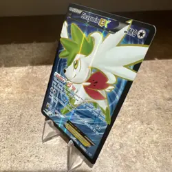 Pokemon Shaymin EX Full Art Holo Ultra Rare Roaring Skies 106/108 110HP TCG Card - Image 3