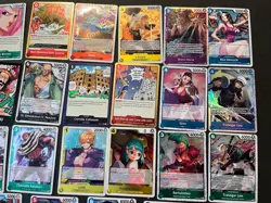 One Piece TCG Trading Card Game LOT of (23) Foil Cards TRAFALGAR LAW SR ++ 💥 - Image 2