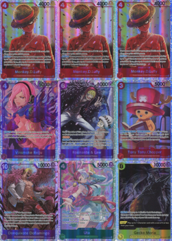 One Piece TCG Card BULK LOT SR x 171 ST EB04 OP06-OP14 ENGLISH Luffy Law Nami - Image 1