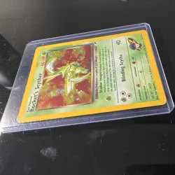 Rocket's Scyther 13/132 Gym Heroes Holo Rare 60 HP Pokemon TCG Wizards - Image 2